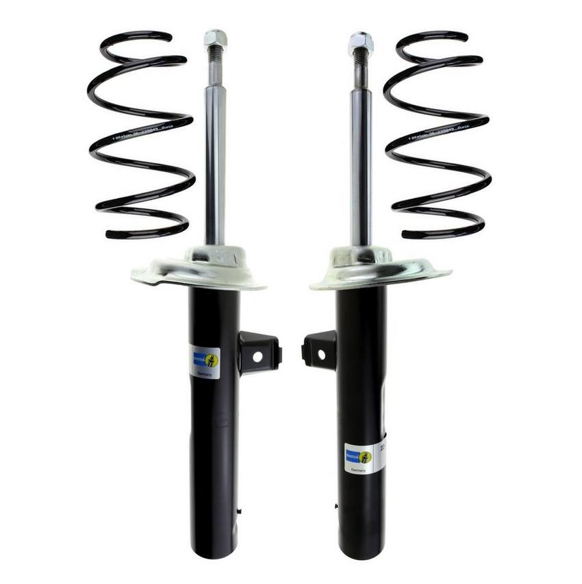 BMW Suspension Strut and Coil Spring Kit - Front (B4 OE Replacement) 31331093086 - Bilstein 3817157KIT